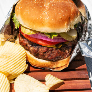 Beef Burger Meal