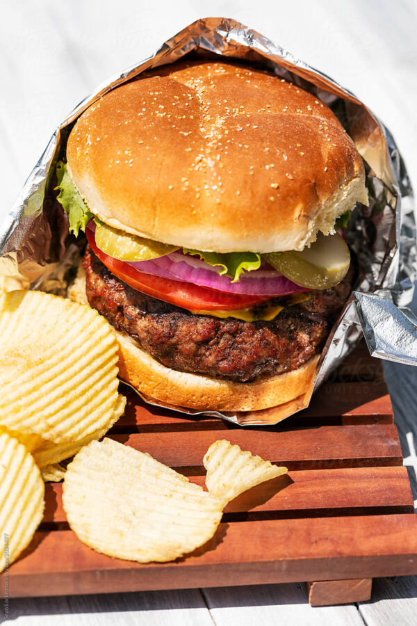 Beef Burger Meal